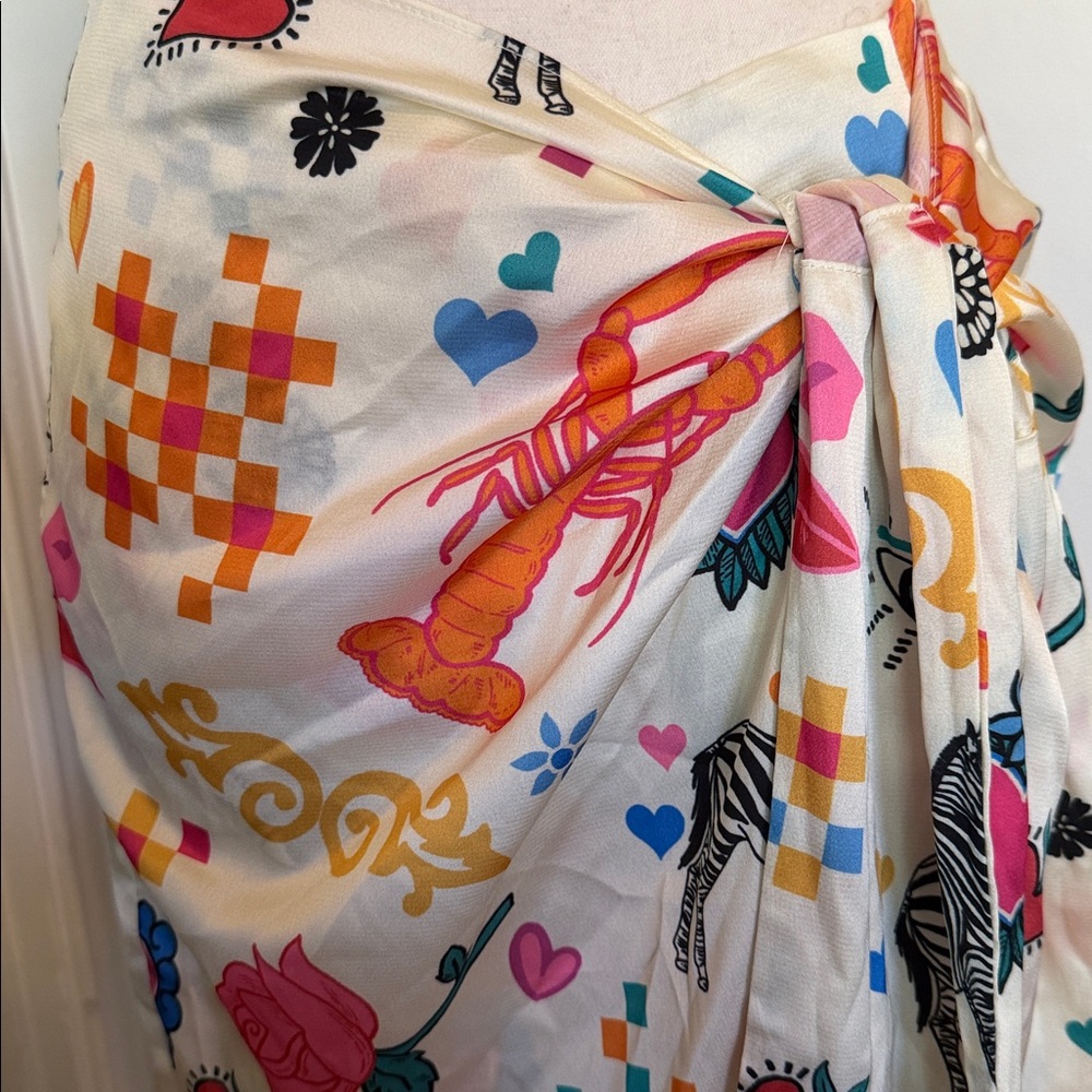 Never Fully Dressed Multicolor Mini Skirt